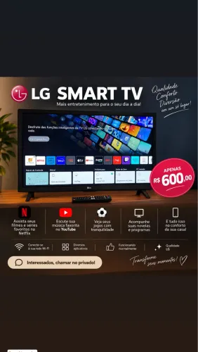 TV smart LG 32