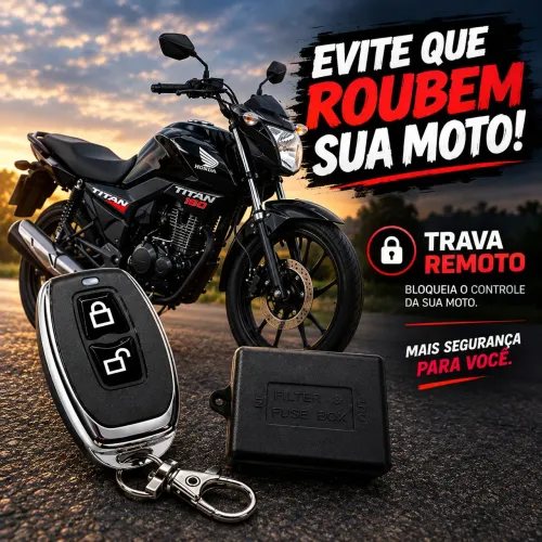 Bloqueador antifurto pra moto