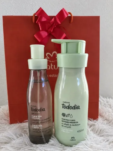 Kit natura flor de pera e melissa