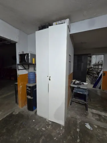 Armários Multiuso em MDF Branco -  Portas | Excelente Estado