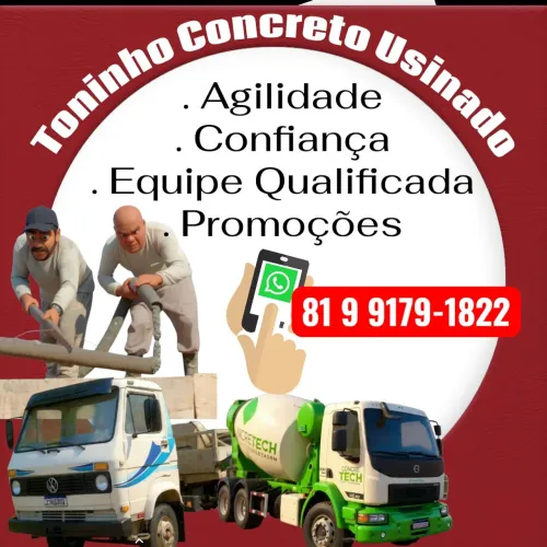 Toninho Concreto Usinado