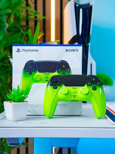 Novo Dualsense Remix Green ps5 original 
