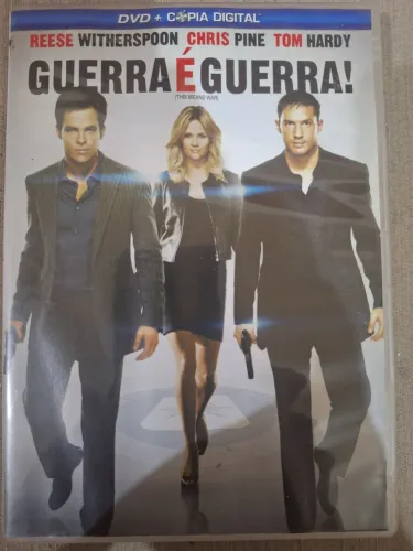 DVD do filme guerra é guerra