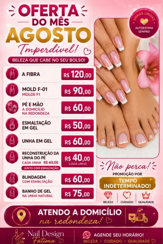 Unhas em fibra e molde f0