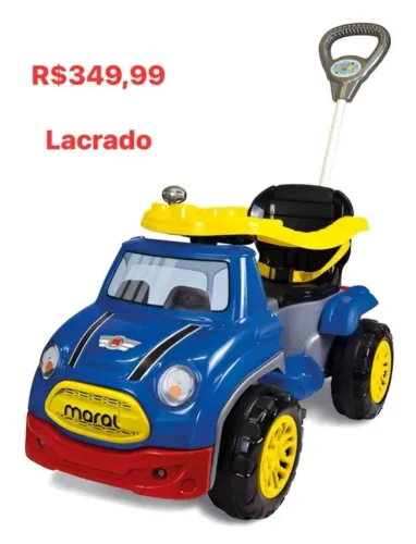 Carro para seu bebê 350,00 novo na caixa lacrado 
