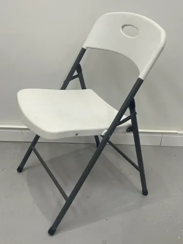 Cadeira dobrável - lote c 25 unid . 