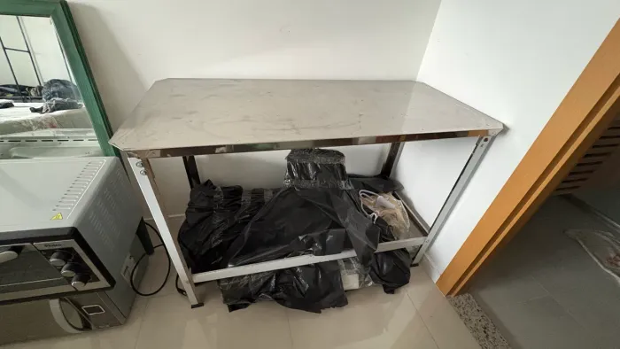 Mesa Bancada Inox Industrial 