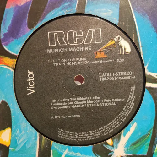 Lp Disco Vinil - Munich Machine (1977)