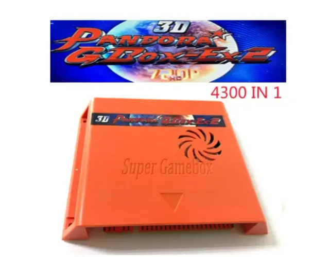 Pandora 3d Gbox-ex2 4300 Em 1 HD Jamma - Fliperama Arcade Bartop