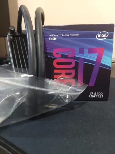 Processador i7 8700+ Water cooler