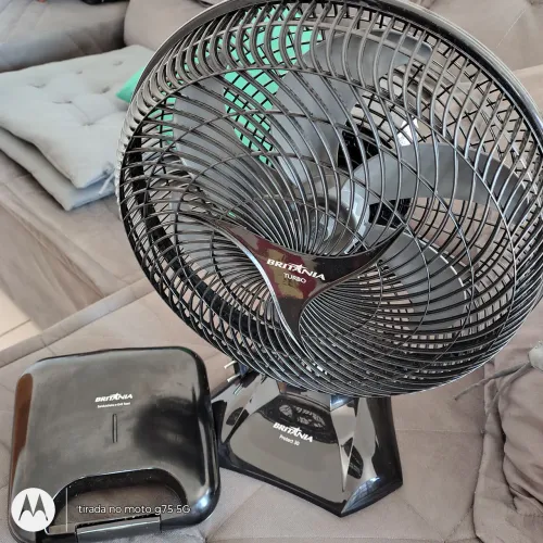 Ventilador novo e grill