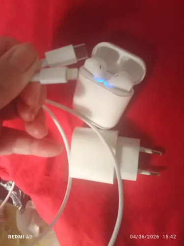 Carregador + fone completo