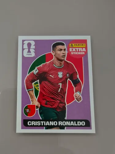 Figurinha Legend Extra - Cristiano Ronaldo