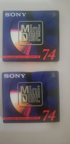 2 mini disc Sony 74mim