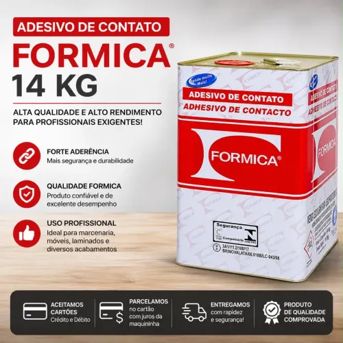 Adesivo de contato fórmica 14kg