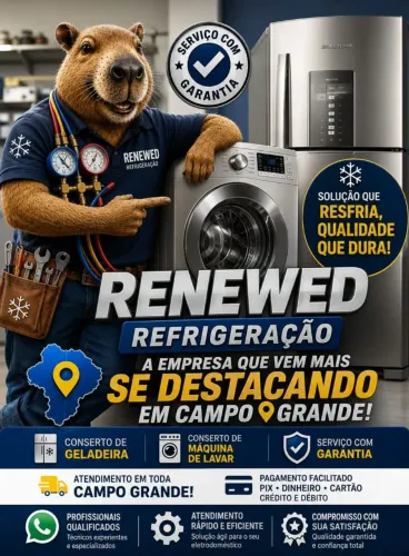 Conserto de geladeira e máquina de lavar atendemos no conforto da sua residência 