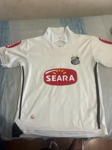 Camisa Oficial Santos FC 2010 - Original com Patrocínio Seara