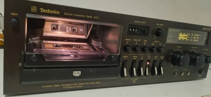 Tape deck Technics 673 (1978)