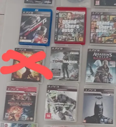 Jogos Originais de PS3 - Motivo venda: Desfazendo de Coleção - Vendo ou Troco por jogos de