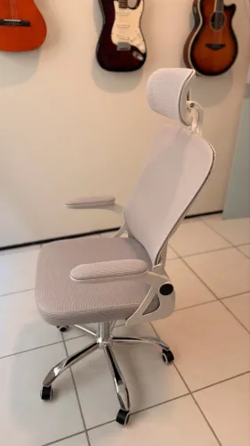 Cadeira Ergonômica Premium com Apoio de Cabeça - Nova, Nunca Usada