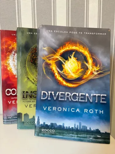 Coleção Livros Divergente + Insurgente + Convergente