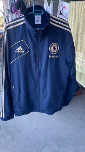 jaqueta hino chelsea 2012 adidas azul m