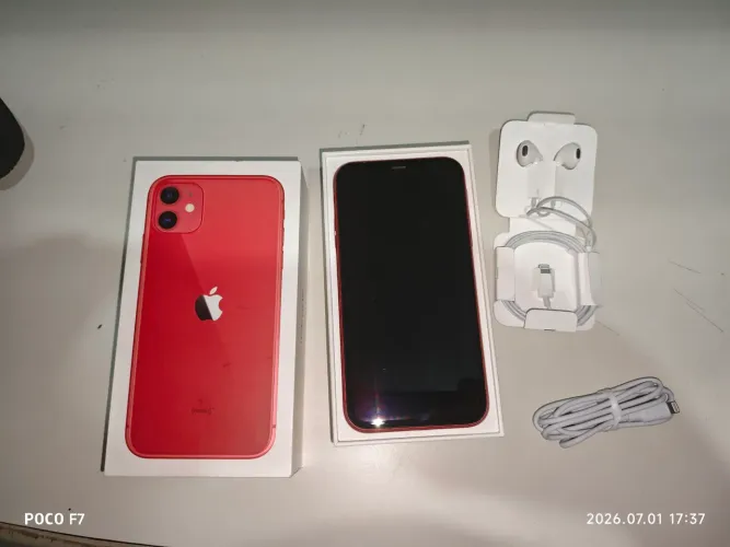 Iphone 11 vermelho 64GB