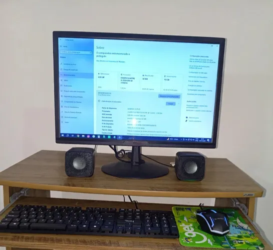 Pc Completo Computador Core i3 Monitor 19