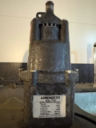 Bomba Submersa Lorenzetti BSL-POP 127V - ?bomba sapo?