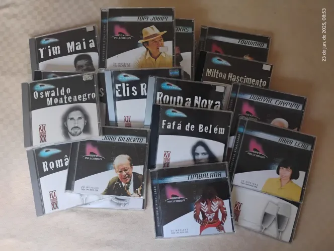 CDs usados coletâneas nacionais unidade
