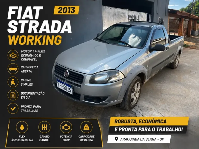 Fiat Strada Working 1.4 MPI Fire Flex 8V CS 2013