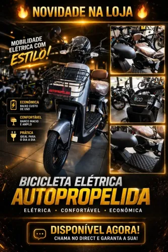 BICICLETA ELETRICA EKO-7 800 V2 WATS/48 VOLTS AUTOPROPILIDO DUOS