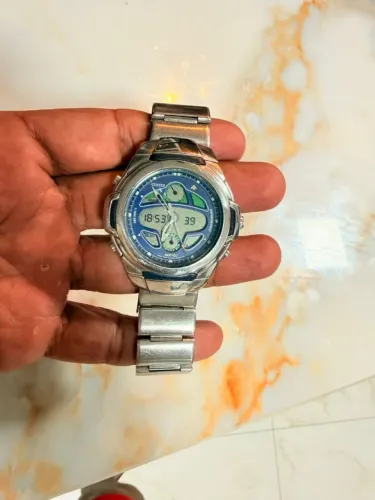 Relógio Citizen Promaster C400 azul impecável