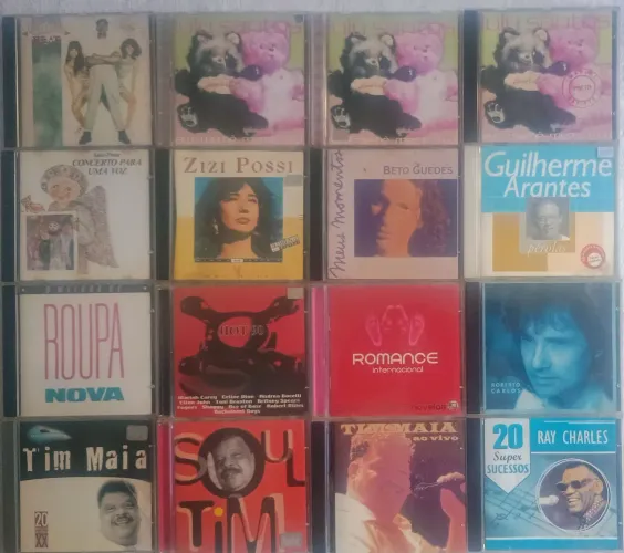 Lote de cds usados
