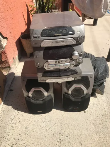 Micro System Panasonic sa-ak27 defeito