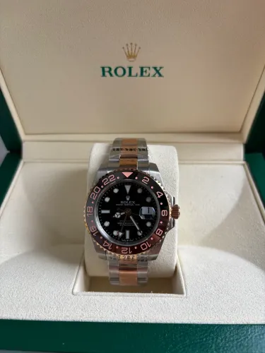 Rolex GMT-Master II Root Beer Rose Gold