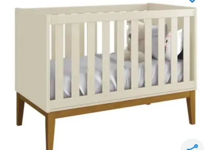 Berço Americano + Colchão | Praticamente Novo | R$ 999 Oportunidade