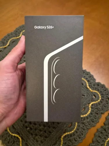 Samsung S26 Plus 512GB Prata, Novo e Lacrado, Garantia e Nota