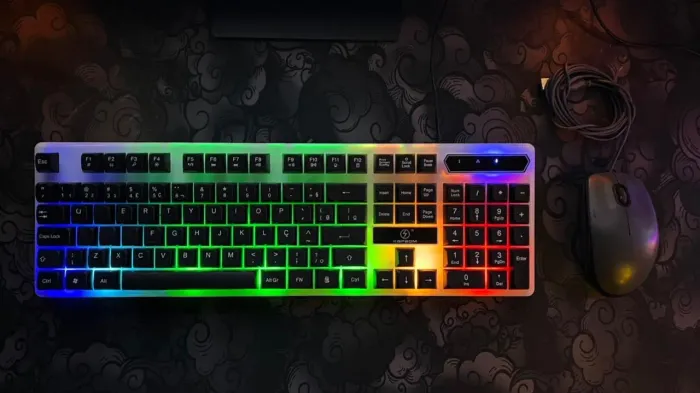 Teclado Gamer + Mouse gamer (Faço Entrega)