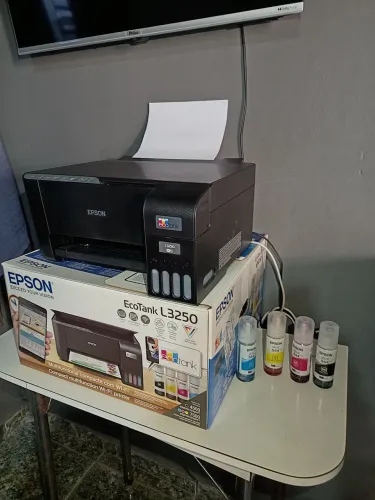 ? IMPRESSORA MULTIFUNCIONAL EPSON ECOTANK L3250 - 3 EM 1 ?