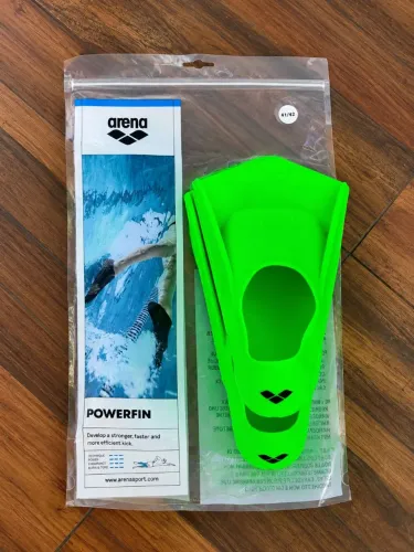 Nadadeira Arena fechada Verde Neon - Nova, (Nunca usada)