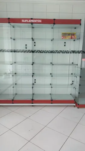 Prateleira vitrine expositor