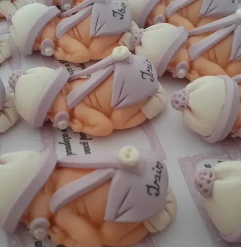 60 lembrancinhas de maternidade- Pronta entrega