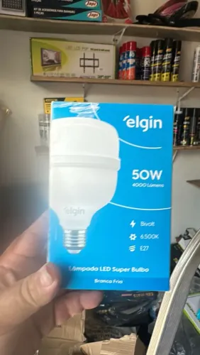 Lâmpada led super bulbo 50w