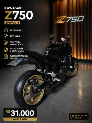 Moto Kawasaki Z750