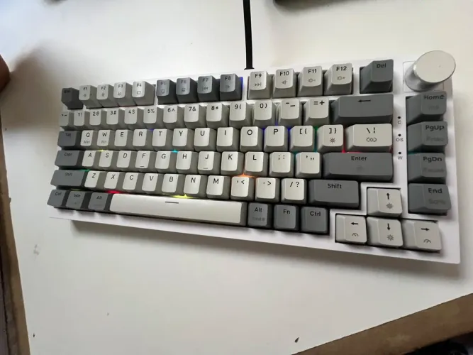 Vendo ou Troco Teclado Magnético Attack Shark K85 - Rapid Trigger / RGB