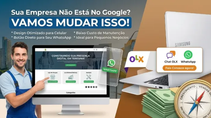 Criação de Sites Profissionais - Coloque sua Empresa no Google!