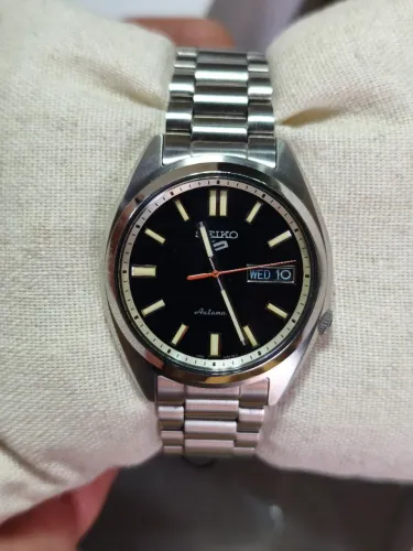 RELÓGIO SEIKO SRPK89K1 -  NA CAIXA - AUTOMÁTICO | EDIÇÃO ESPECIAL "CHECKERED FLAG"