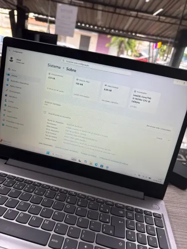 Notebook Lenovo i5 décima geração 
