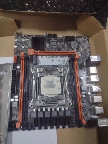 Placa mãe x99 + processador e-2620v3 ddr4 
